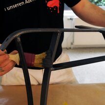 Metallteile lackieren