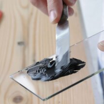 Poly-Feinspachtel verarbeiten