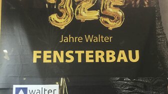 325 Jahre – dieses unglaubliche Jubiläum feierte Walter Fensterbau in Augsburg. 