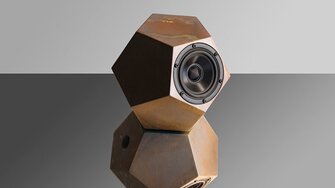 Lautsprecher mit Rosteffekt