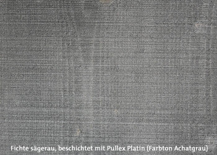 Pullex Platin für Holz im Außenbereich ermöglicht spektakuläre, metallisch schimmernde Farbeffekte. Das offenporige Produkt zeichnet sich durch sehr guten Wasserschutz, lange Haltbarkeit und gleichmäßigen Abbau bei Bewitterung aus.