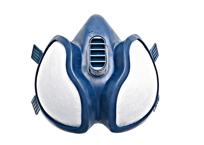 Diese Maske bietet Schutz und Komfort gegen Gase und Dämpfe sowie Partikel nach der Schutzstufe FFA2P3D (EN 405:2002)
