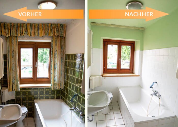 Vorher-Nachher-Vergleich