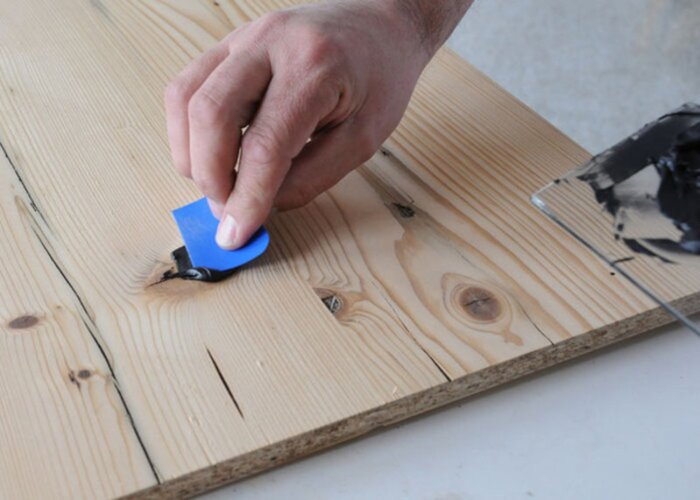 Schritt 2 – Spachteln