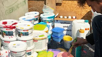 ADLER unterstützt das Projekt mit hochwertigen Farben Fotohinweis: Weltmuseum Wien / Esned Nezic